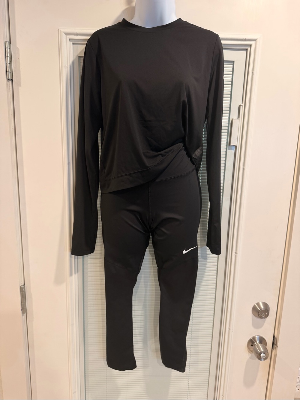 Nike Black Women's Track Pants & Joggers Set